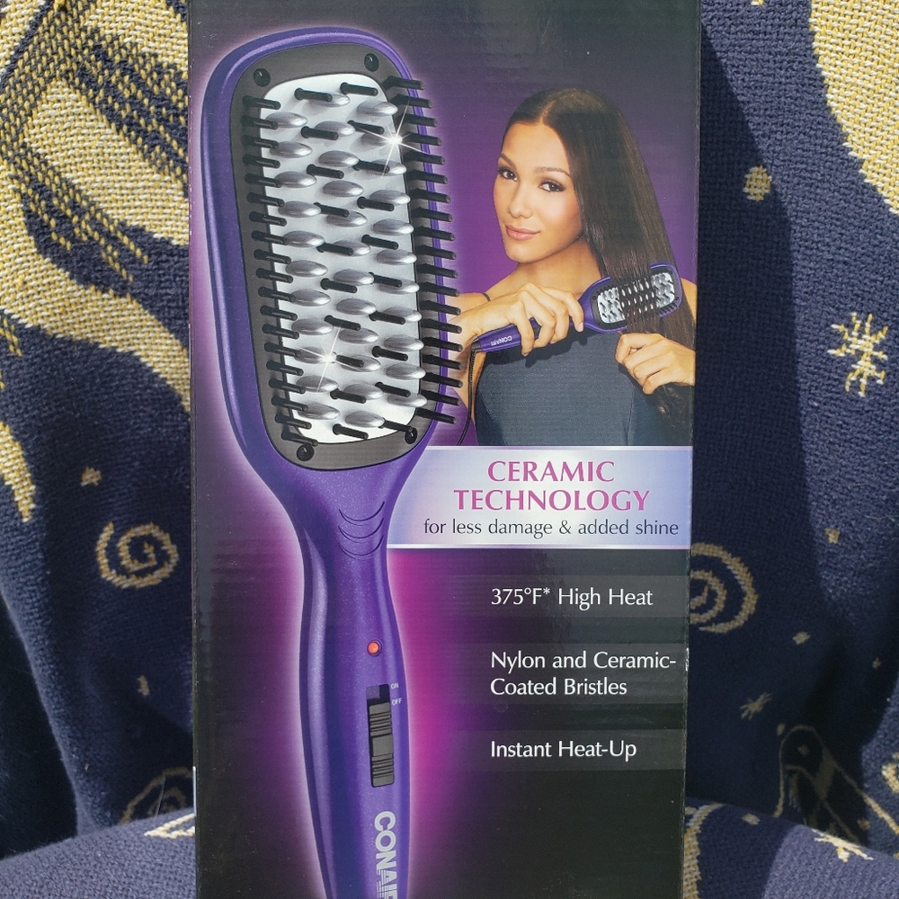Straightening brush